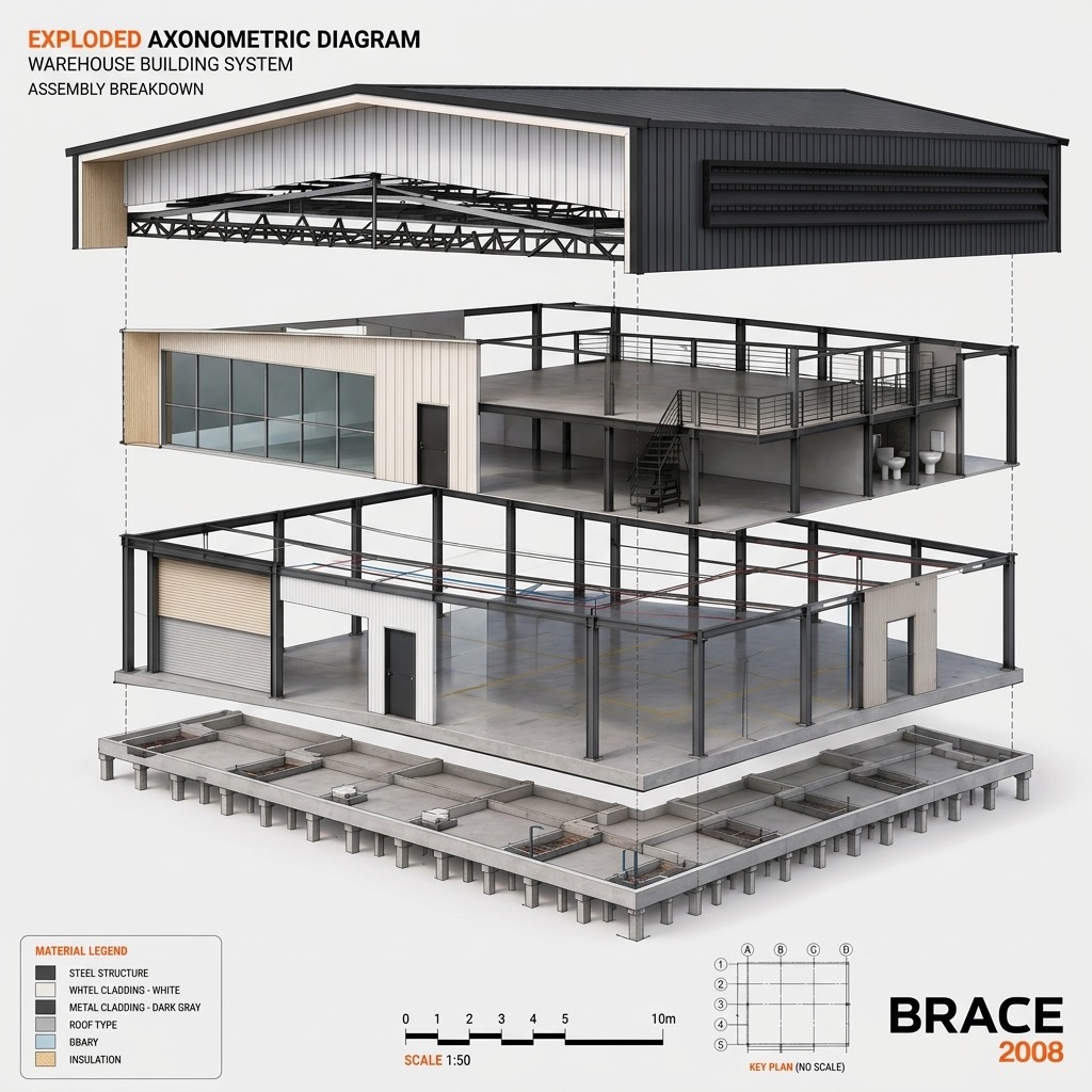 Factory Element โครงสร้างโรงงาน